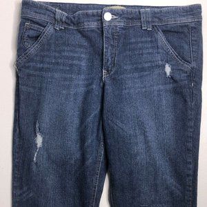 Democracy Jeans Size 12 Straight Blue 34x26